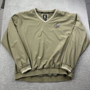 North Dakota Fighting Sioux Windbreaker UND College Size XXL Hockey Pullover